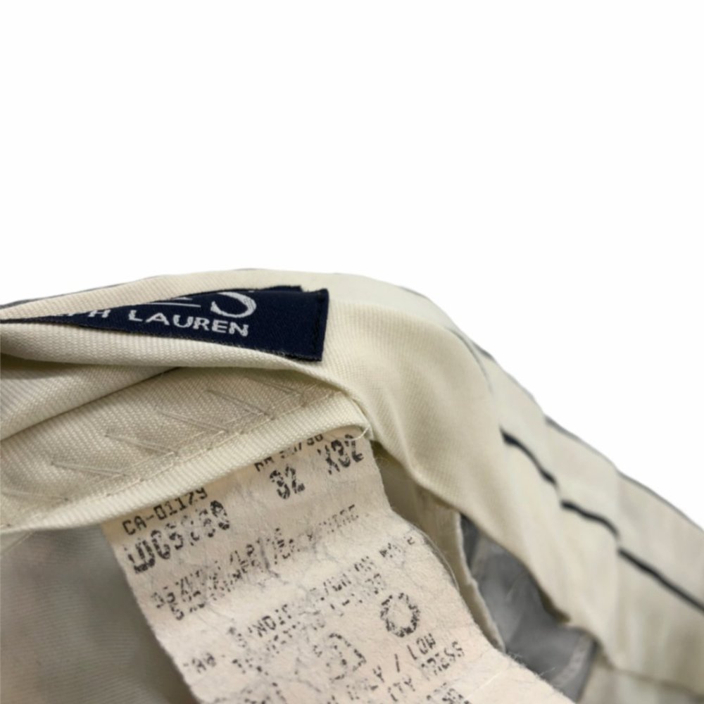 Chaps Mens Gray Cashmere Dress Pants Size 32X32 - Picture 8 of 8